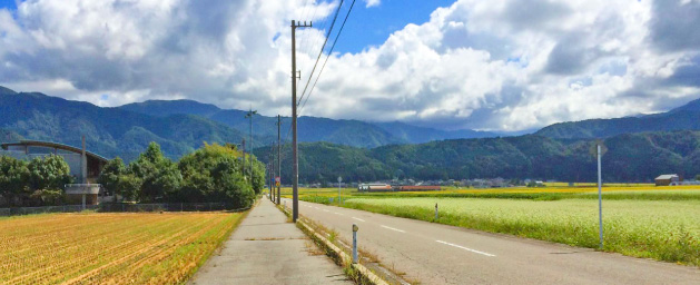 富山県朝日町の風景